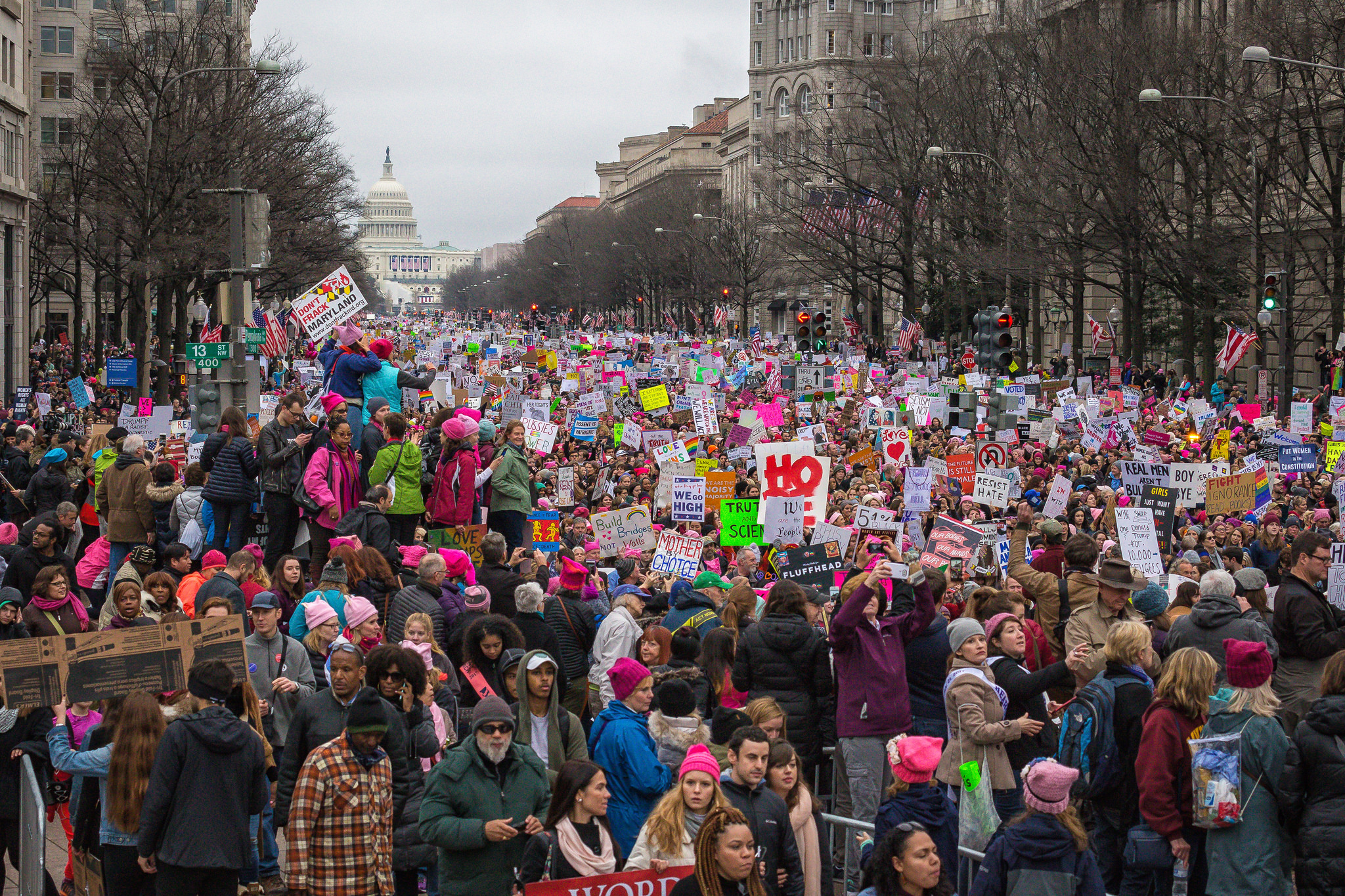 Marche des Femmes et médias